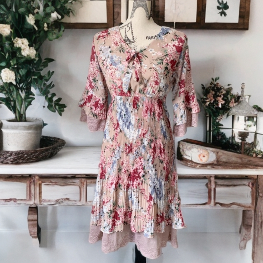 Boho chic POCO dress SMALL